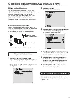 Preview for 29 page of Panasonic AWHE60H Operating Instructions Manual