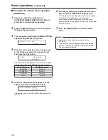 Preview for 36 page of Panasonic AWHE60H Operating Instructions Manual