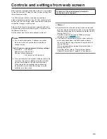 Preview for 55 page of Panasonic AWHE60H Operating Instructions Manual