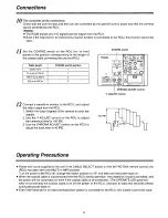 Preview for 9 page of Panasonic AWML600 - MULTIPLEX CONTROLER Operating Instructions Manual