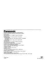 Предварительный просмотр 12 страницы Panasonic AWML600 - MULTIPLEX CONTROLER Operating Instructions Manual