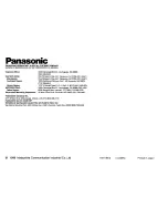 Preview for 16 page of Panasonic AWPB308 - LENS I/F OPTION CARD Operating Instructions Manual