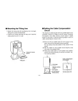 Preview for 13 page of Panasonic AWPH600P - OUTDOOR PAN/TILT HEAD Operating Instructions Manual