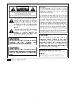 Preview for 2 page of Panasonic AWPS505 - AC ADAPTOR Operating Instructions Manual