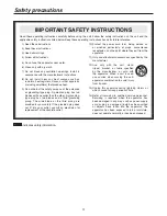 Preview for 3 page of Panasonic AWRC600P - REMOTE CONTROL UNIT Operating Instructions Manual