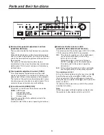 Preview for 8 page of Panasonic AWRC600P - REMOTE CONTROL UNIT Operating Instructions Manual