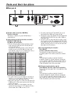 Preview for 11 page of Panasonic AWRC600P - REMOTE CONTROL UNIT Operating Instructions Manual