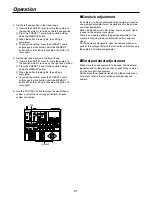 Предварительный просмотр 21 страницы Panasonic AWRP555N - MULTI FUNCTION CONTROLLER Operating Instructions Manual