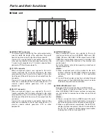 Предварительный просмотр 15 страницы Panasonic AWRP605 - CCU & PAN/TILT CONTR Operating Instructions Manual