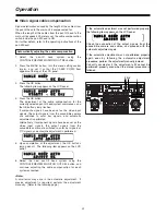 Предварительный просмотр 22 страницы Panasonic AWRP605 - CCU & PAN/TILT CONTR Operating Instructions Manual