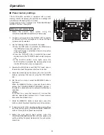 Предварительный просмотр 35 страницы Panasonic AWRP605 - CCU & PAN/TILT CONTR Operating Instructions Manual