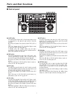 Предварительный просмотр 7 страницы Panasonic AWRP605P - MULTI FUNCTION CONTROLLER Operating Instructions Manual