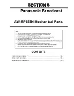 Предварительный просмотр 1 страницы Panasonic AWRP655N - MULTI FUNCTION CONTROLLER Mechanical Parts