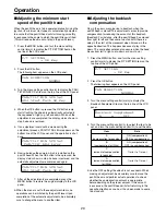 Предварительный просмотр 20 страницы Panasonic AWRP655N - MULTI FUNCTION CONTROLLER Operating Instructions Manual