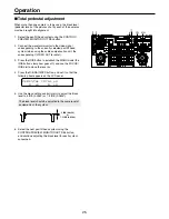 Предварительный просмотр 25 страницы Panasonic AWRP655N - MULTI FUNCTION CONTROLLER Operating Instructions Manual