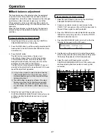 Предварительный просмотр 27 страницы Panasonic AWRP655N - MULTI FUNCTION CONTROLLER Operating Instructions Manual