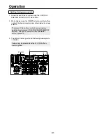 Предварительный просмотр 31 страницы Panasonic AWRP655N - MULTI FUNCTION CONTROLLER Operating Instructions Manual