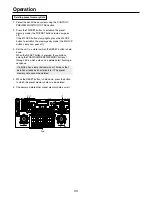 Предварительный просмотр 33 страницы Panasonic AWRP655N - MULTI FUNCTION CONTROLLER Operating Instructions Manual