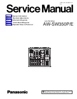 Panasonic AWSW350P - SWITCHER Service Manual preview