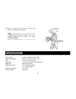 Preview for 10 page of Panasonic AWVF80 - VIEWFINDER Operating Instructions Manual