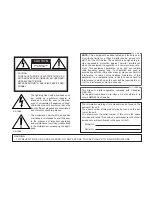 Preview for 2 page of Panasonic AY-PB502 Operating Instructions Manual