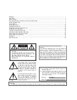 Preview for 2 page of Panasonic AY-RP500 Installation Manual