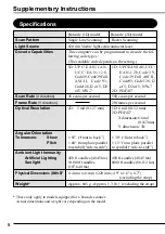 Preview for 8 page of Panasonic Barcode Scanners Using Instruction