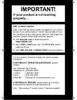 Preview for 10 page of Panasonic BB-GT1500C Quick Manual