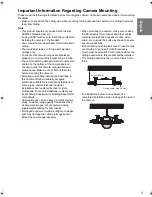 Preview for 3 page of Panasonic BB-HCA10CE Installation Manual