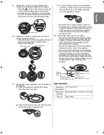 Предварительный просмотр 5 страницы Panasonic BB-HCA10CE Installation Manual