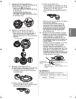 Preview for 13 page of Panasonic BB-HCA10CE Installation Manual