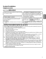 Preview for 5 page of Panasonic BB-HCA3 Installation Manual