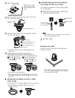 Предварительный просмотр 2 страницы Panasonic BB-HCE481 Installation Manual