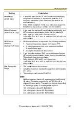 Предварительный просмотр 45 страницы Panasonic BB-HCM371 Operating Instructions Manual