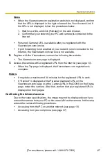 Preview for 67 page of Panasonic BB-HCM371 Operating Instructions Manual