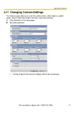 Preview for 71 page of Panasonic BB-HCM371 Operating Instructions Manual