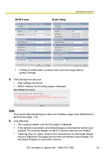 Preview for 43 page of Panasonic BB-HCM371A - Outdoor Wireless Network Camera Operating Instructions Manual