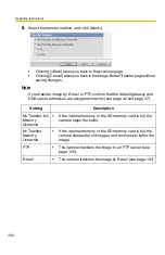 Preview for 104 page of Panasonic BB-HCM371A - Outdoor Wireless Network Camera Operating Instructions Manual