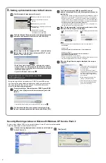 Preview for 4 page of Panasonic BB-HCM381A - Network Camera Getting Started