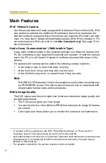 Preview for 2 page of Panasonic BB-HCM381A - Network Camera Operating Instructions Manual