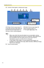 Preview for 14 page of Panasonic BB-HCM381A - Network Camera Operating Instructions Manual