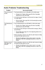 Preview for 17 page of Panasonic BB-HCM381A - Network Camera Troubleshooting Manual