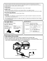 Preview for 2 page of Panasonic BB-HCM403A Installation Manual