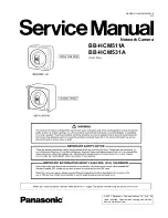 Предварительный просмотр 1 страницы Panasonic BB-HCM511A Service Manual