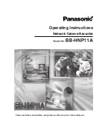 Panasonic BB-HNP11A Operating Instructions Manual preview