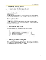 Preview for 3 page of Panasonic BB-HNP15 Important Information Manual