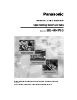 Предварительный просмотр 1 страницы Panasonic BB-HNP60 Operating Instructions Manual