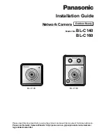 Preview for 1 page of Panasonic BL-C140 Installation Manual