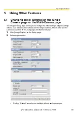 Preview for 89 page of Panasonic BL-C1A - Network Camera Operating Instructions Manual