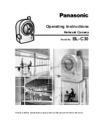 Предварительный просмотр 1 страницы Panasonic BL-C30 Operating Instructions Manual